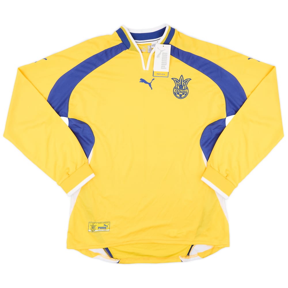2000-02 Ukraine Home L/S Shirt (Women's M)