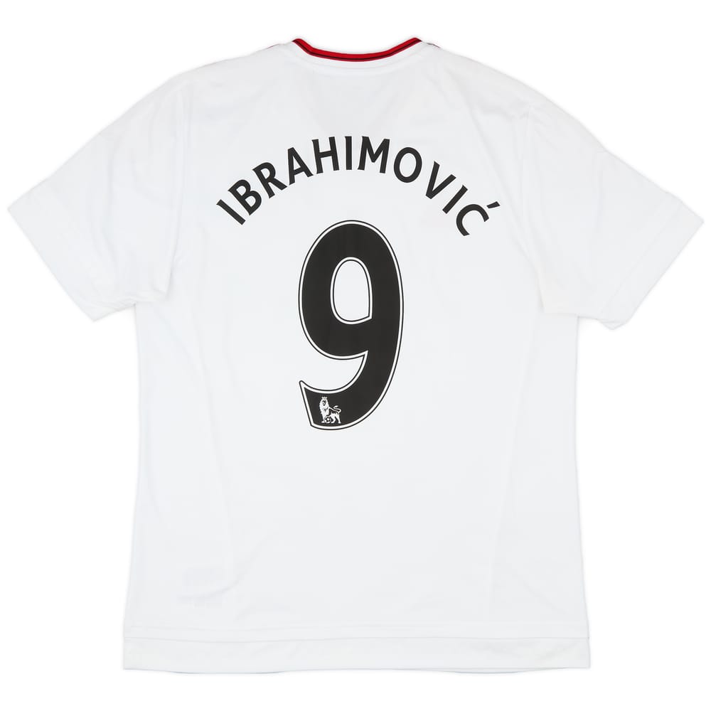 2015-16 Manchester United Away Shirt Ibrahimovic #9 - 7/10 - (L)