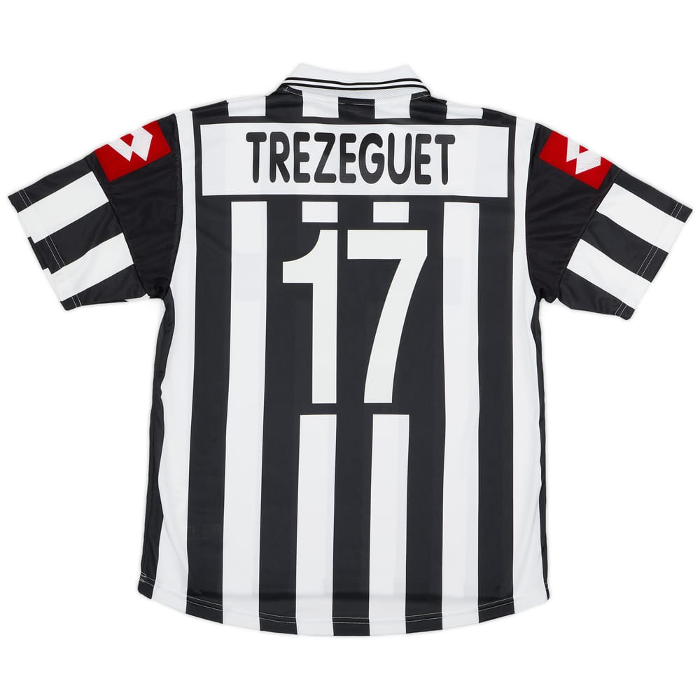2001-02 Juventus Home Shirt Trezeguet #17 - 8/10 - (L)