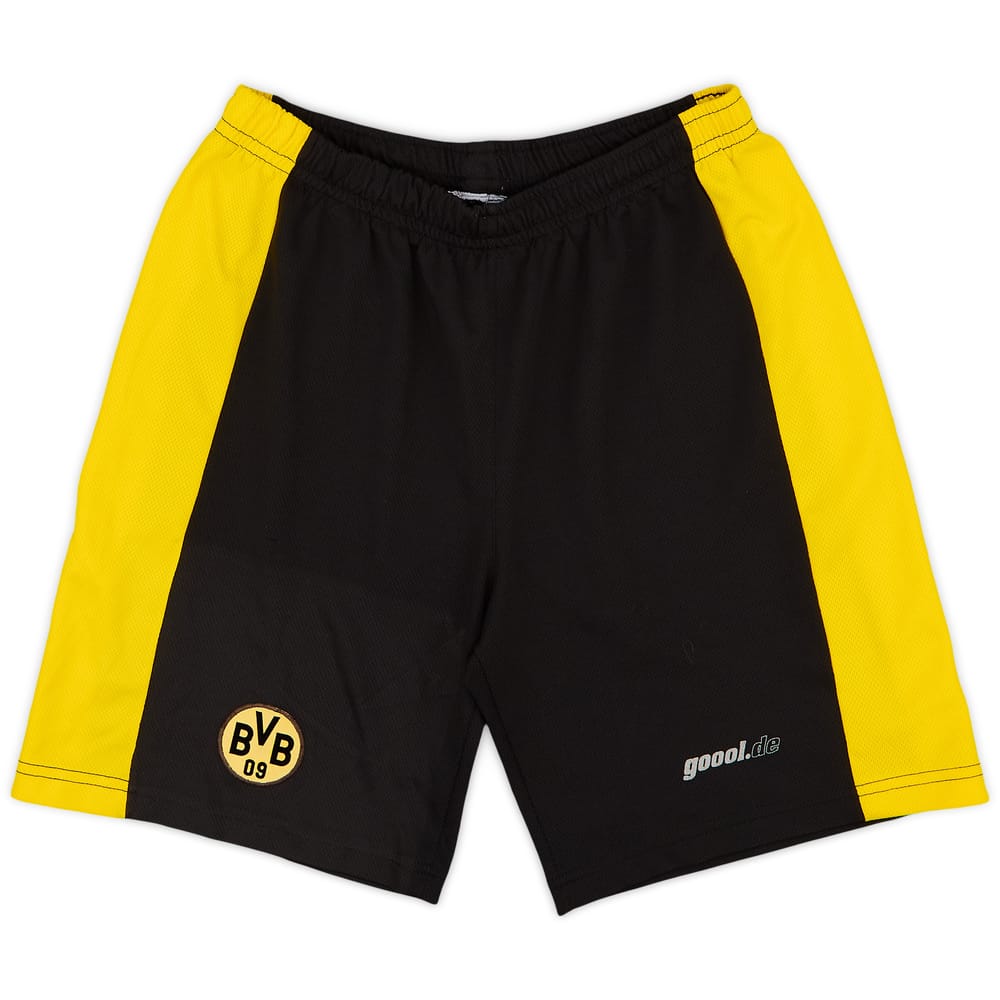 2001-02 Borussia Dortmund Home Shorts - 6/10 - (M)