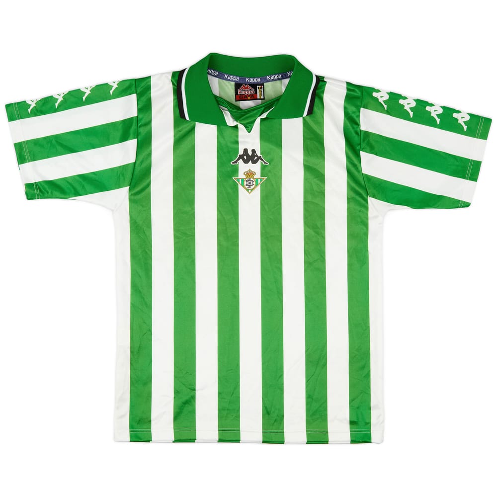1999-00 Real Betis Home Shirt - 6/10 - (XL.Boys)