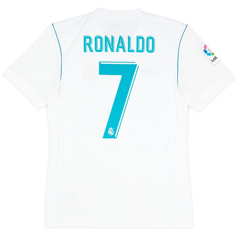 2017-18 Real Madrid Home Shirt Ronaldo #7 (S)