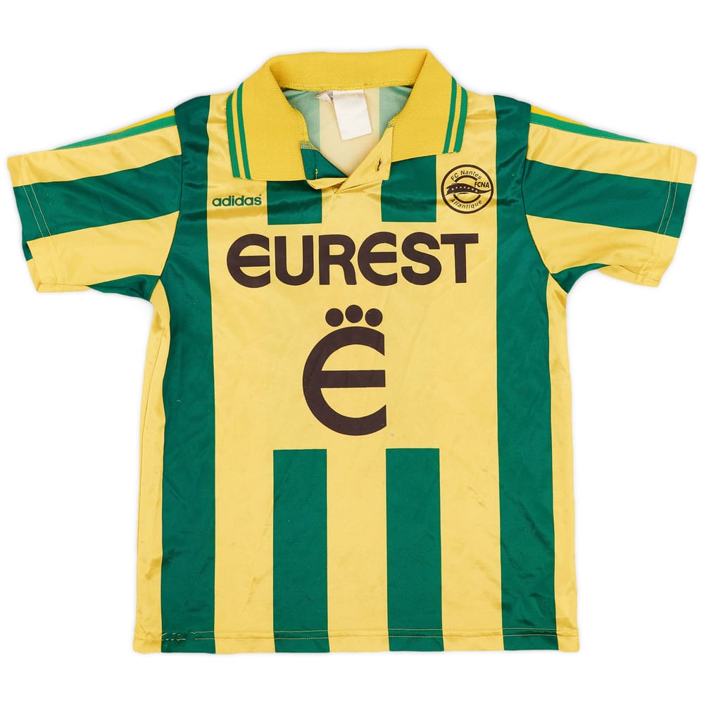 1995-96 Nantes Home Shirt - 8/10 - (M.Boys)