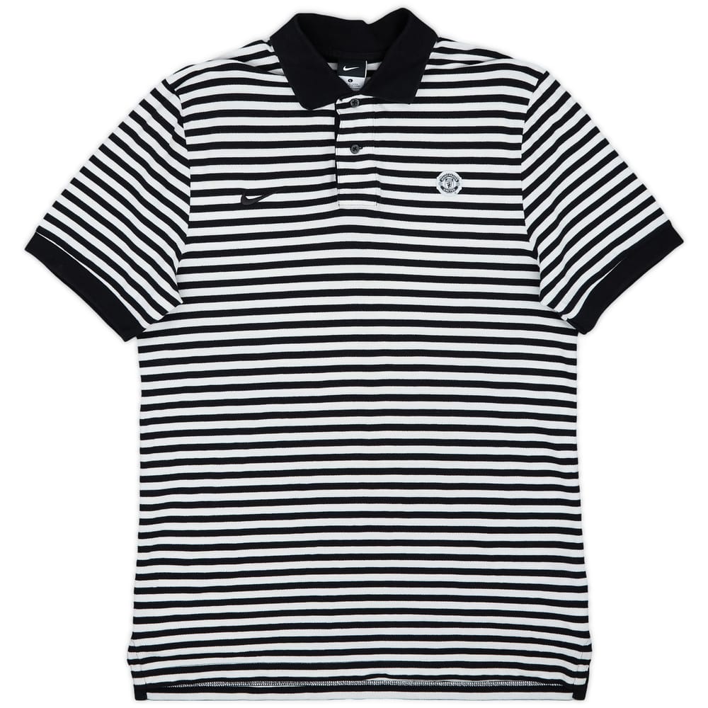 2011-12 Manchester United Nike Polo Shirt - 9/10 - (L)