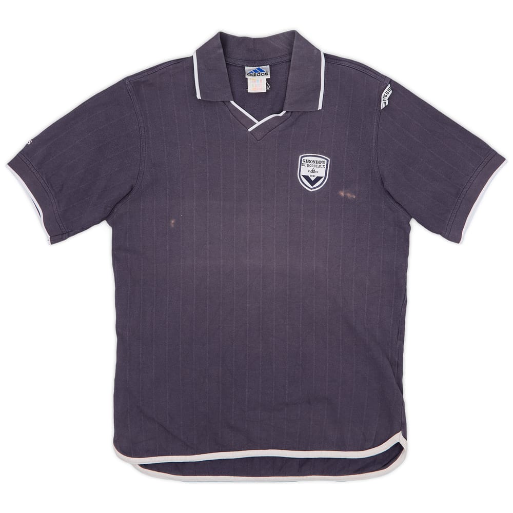 2001-02 Bordeaux adidas Polo Shirt - 4/10 - (S)