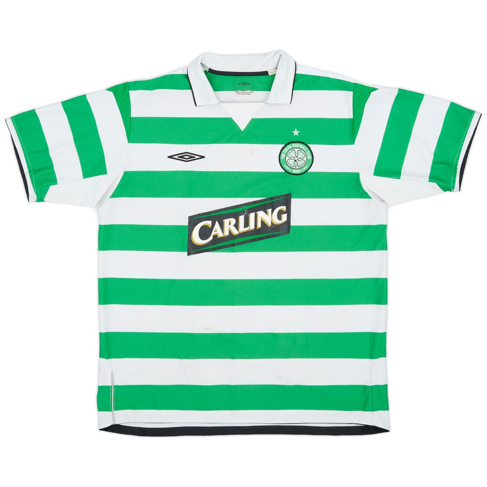 2004-05 Celtic Home Shirt - 5/10 - (XL)