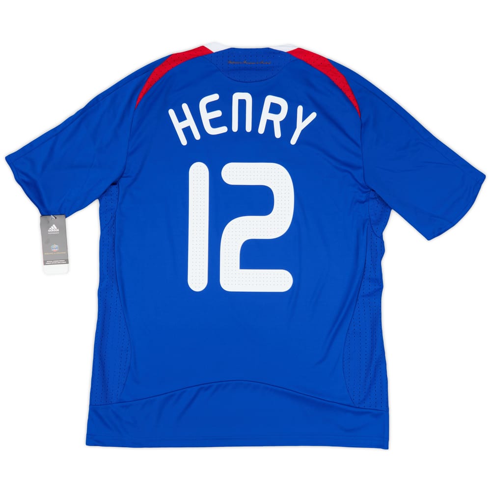 2007-08 France Home Shirt Henry #12 (L)