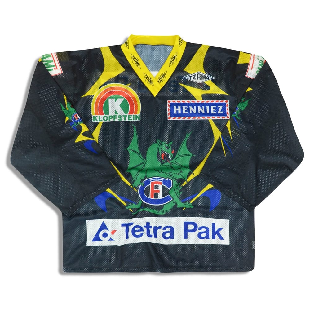 1990-91 Fribourg-Gottéron Tzamo Jersey (Home) L