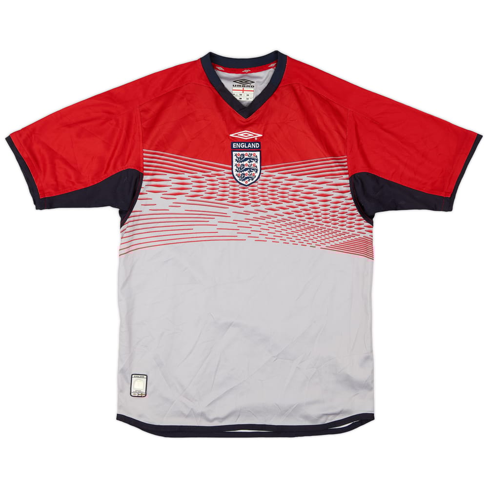 2002-03 England Umbro Training Shirt - 8/10 - (S)
