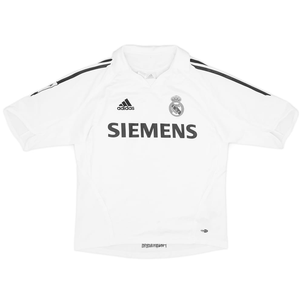 2005-06 Real Madrid Home Shirt - 5/10 - (L.Boys)
