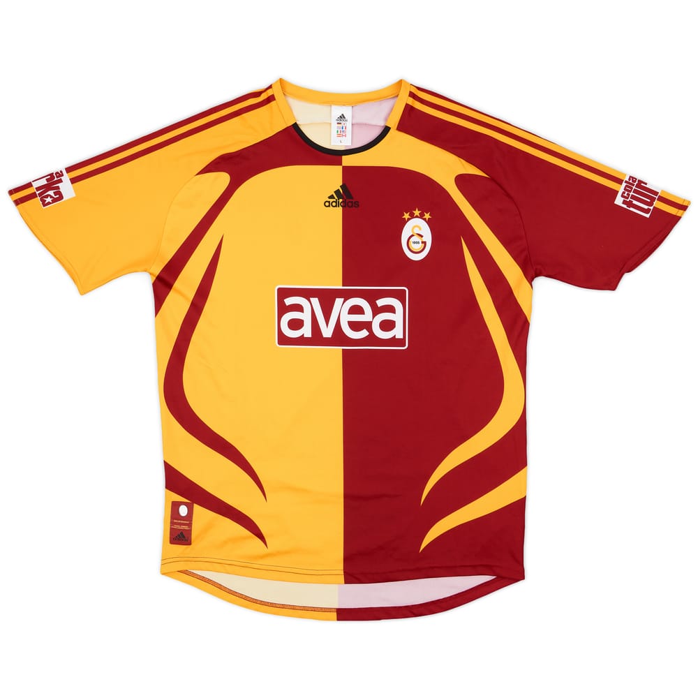 2007-08 Galatasaray Home Shirt - 9/10 - (L)