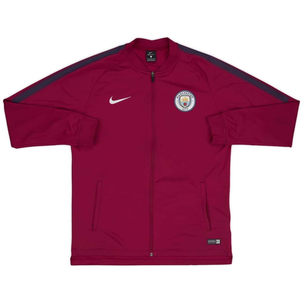 2017-18 Manchester City Nike Track Jacket - 8/10 - (L)