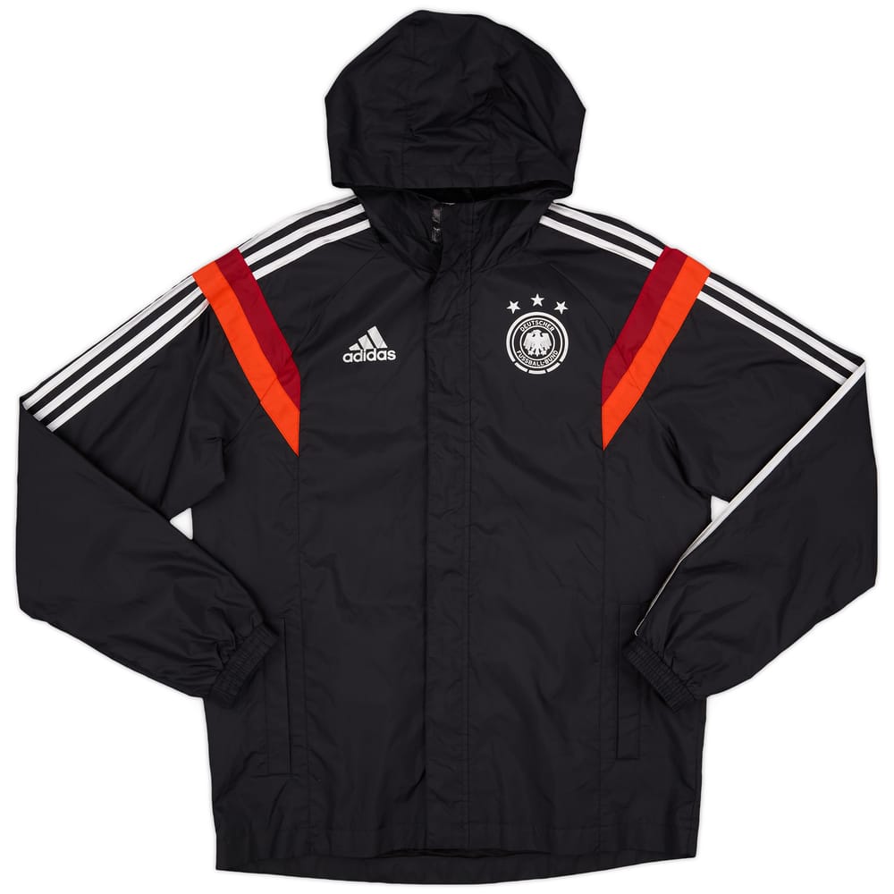 2013-14 Germany adidas Hooded Rain Jacket - 10/10 - (M)