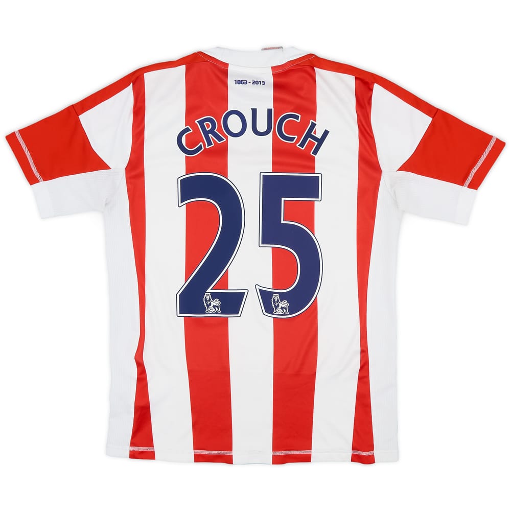 2012-13 Stoke '150 Years' Home Shirt Crouch #25 - 7/10 - (XS)