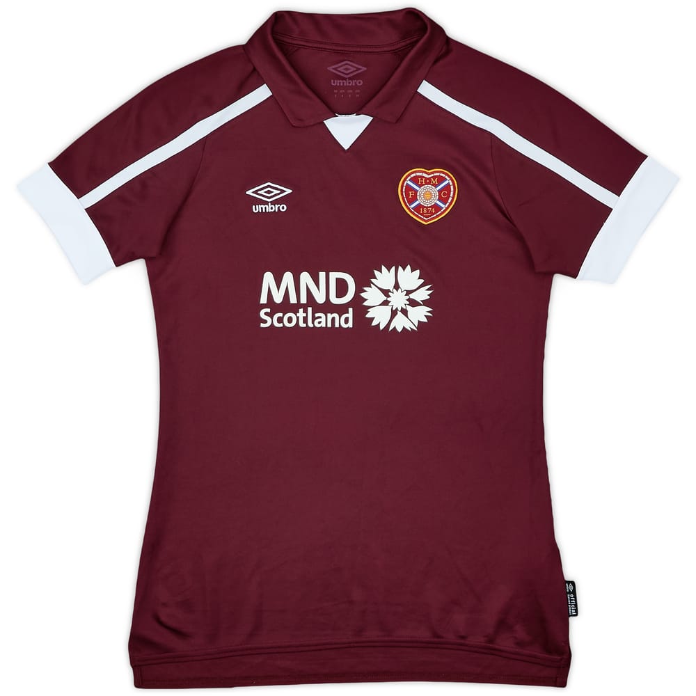 2021-22 Hearts Home Shirt - 9/10 - (Women's S)