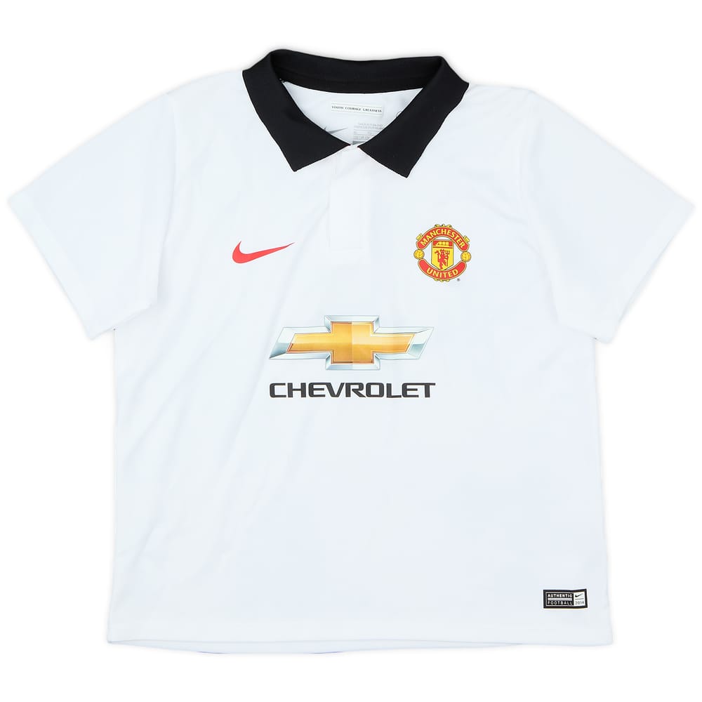 2014-15 Manchester United Away Shirt - 8/10 - (7-8 Years)