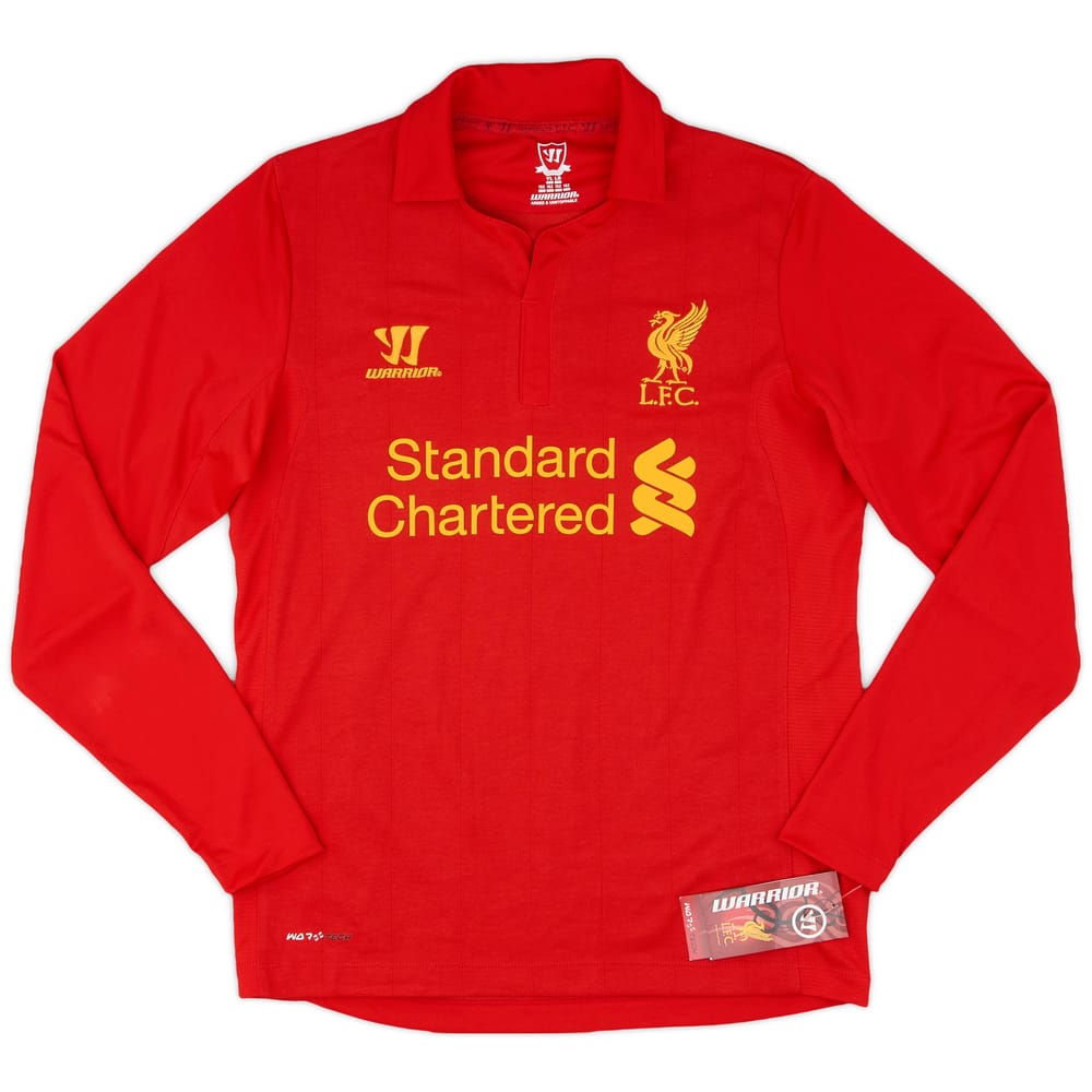 2012-13 Liverpool Home L/S Shirt (L.Boys)