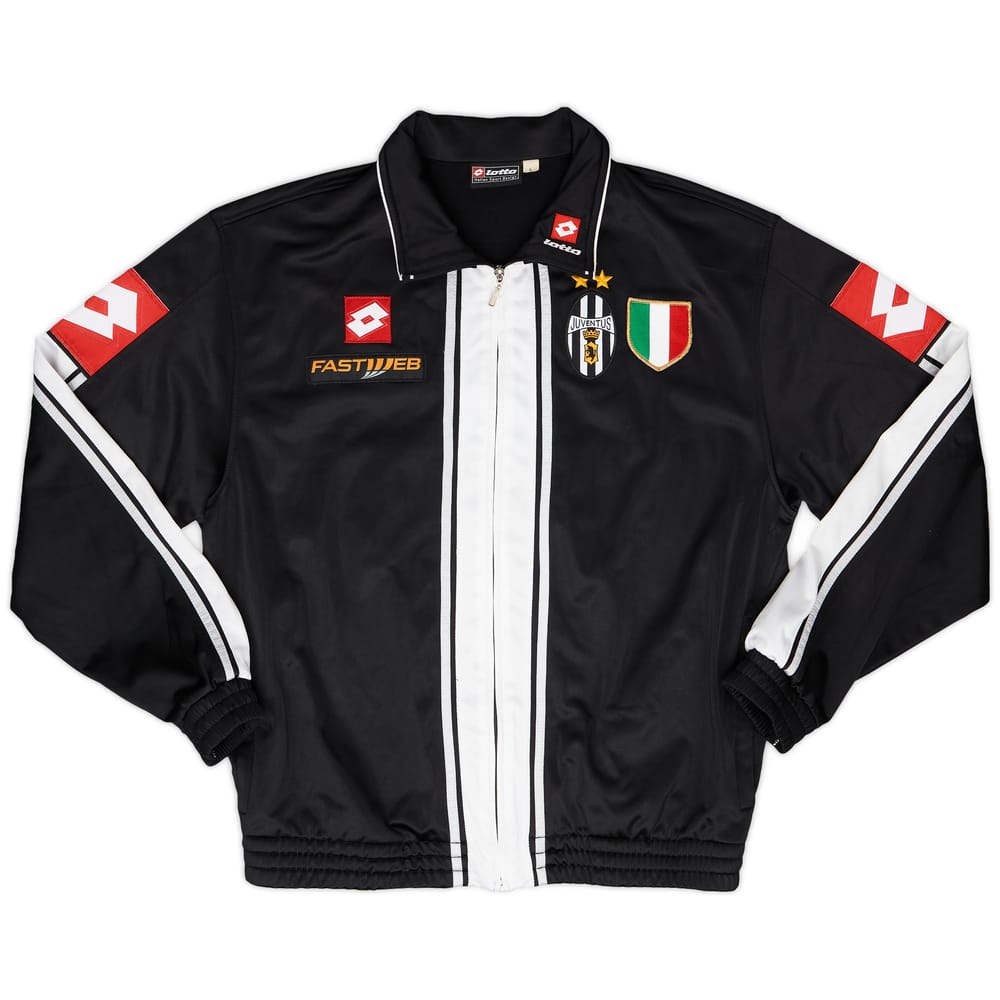 2001-02 Juventus Lotto Track Jacket - 9/10 - (L)