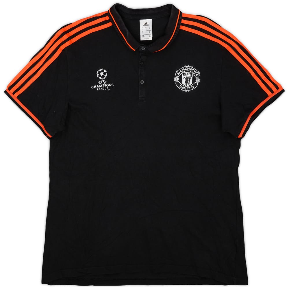 2015-16 Manchester United Champions League Polo Shirt - 7/10 - (XL)