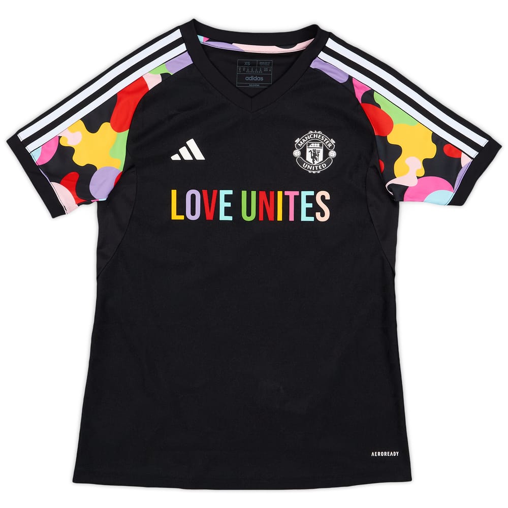 2023-24 Manchester United Love Unites adidas Training Shirt - 10/10 - (Women's XS)