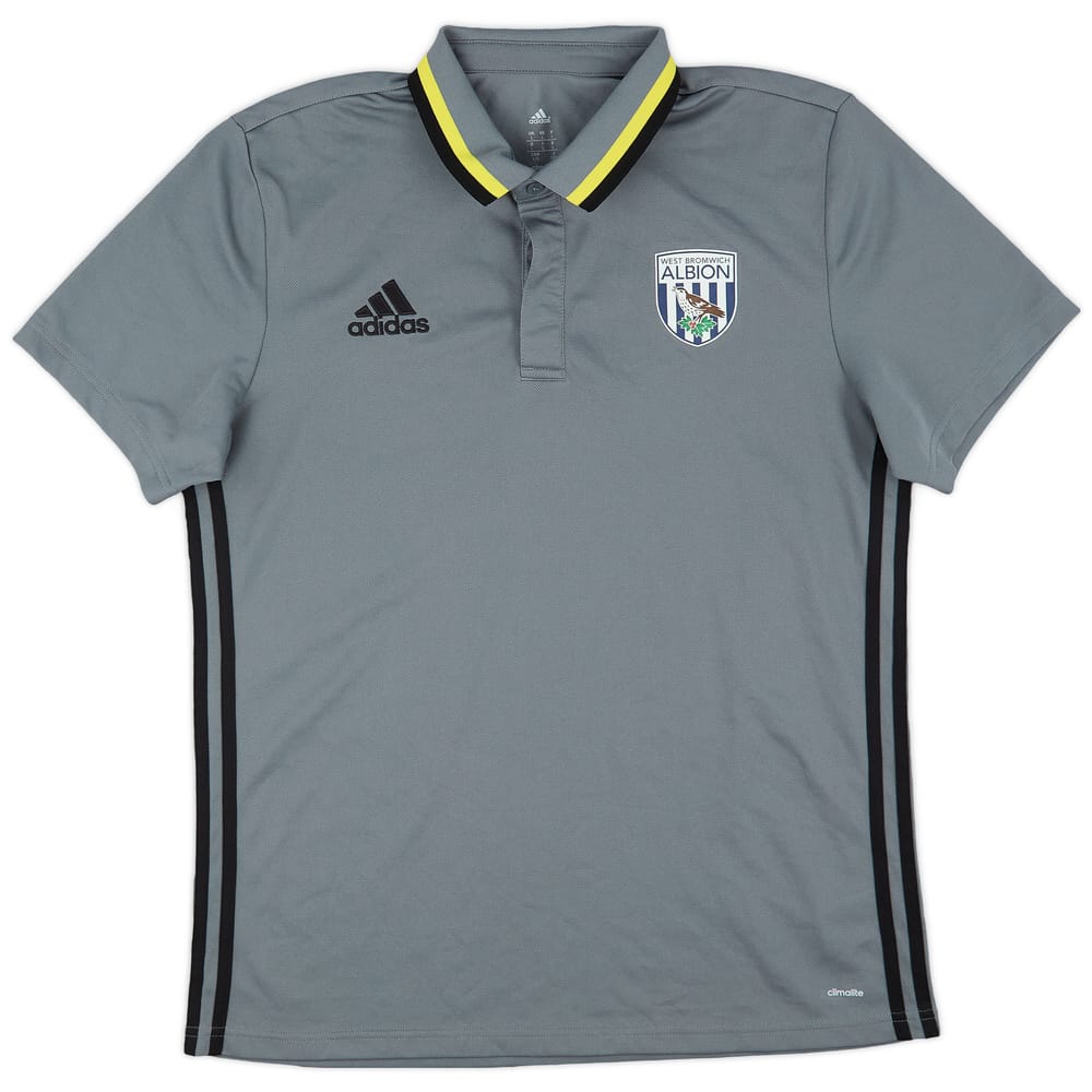 2016-17 West Brom adidas Polo Shirt - 9/10 - (L)