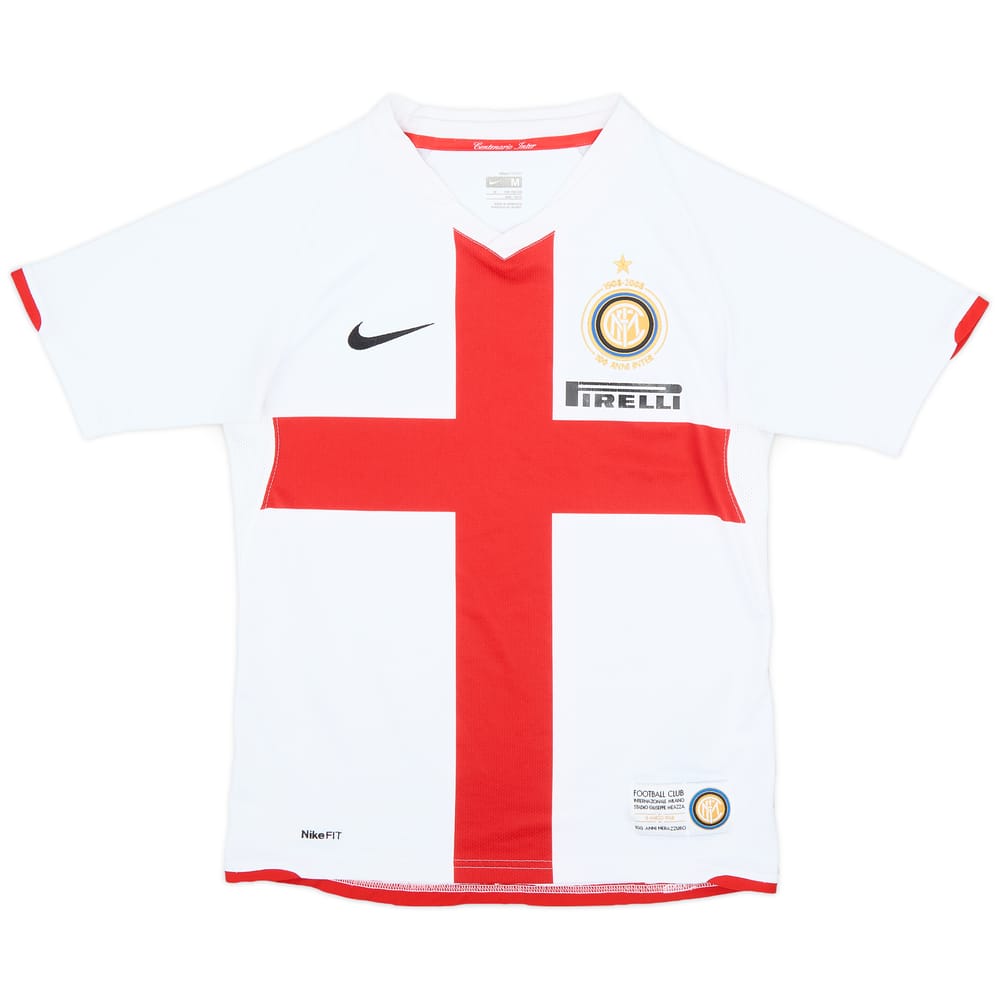 2007-08 Inter Milan Centenary Away Shirt - 7/10 - (M.Boys)