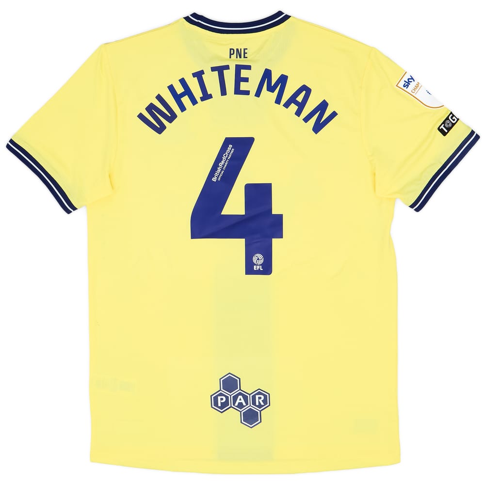 2023-24 Preston North End Match Issue Third Shirt Whiteman #4