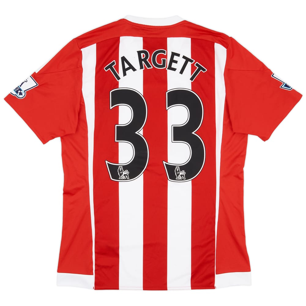 2015-16 Southampton Match Issue Home Shirt Targett #33