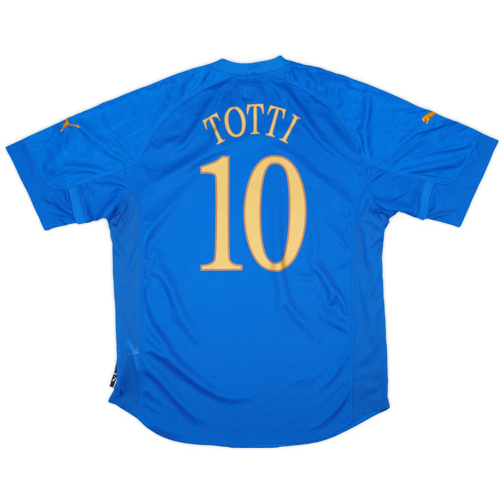 2004-06 Italy Home Shirt Totti #10 (XXL)