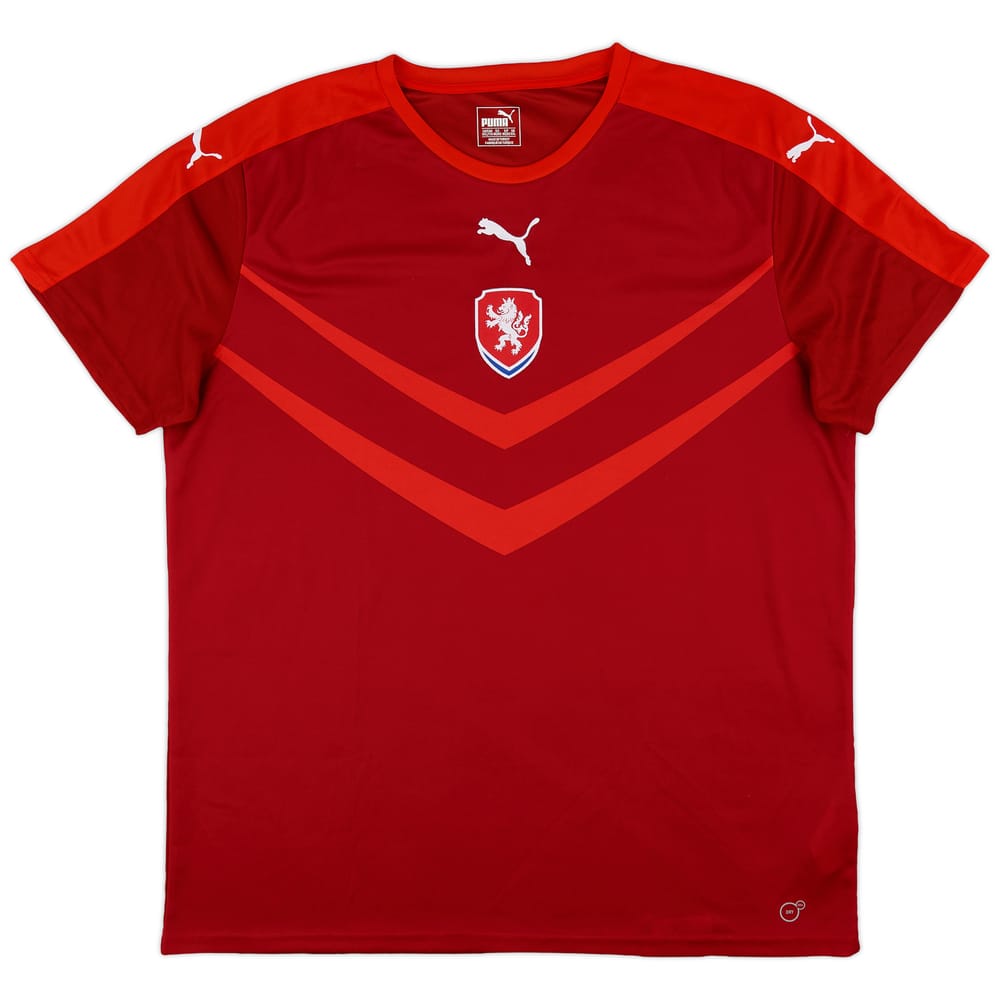 2016-18 Czech Republic Home/Training Shirt - 9/10 - (XXL)
