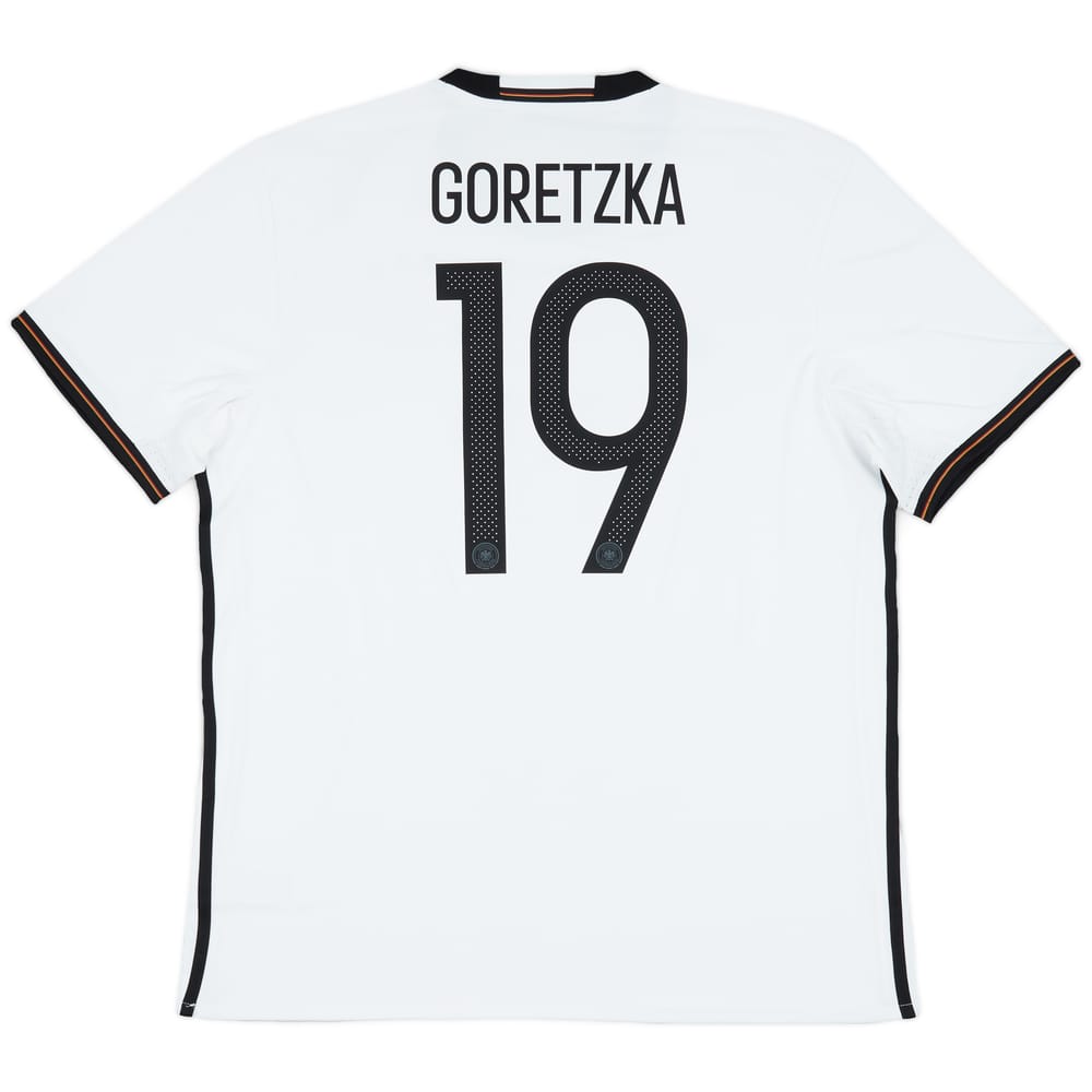 2015-16 Germany Home Shirt Goretzka #19 (XL)