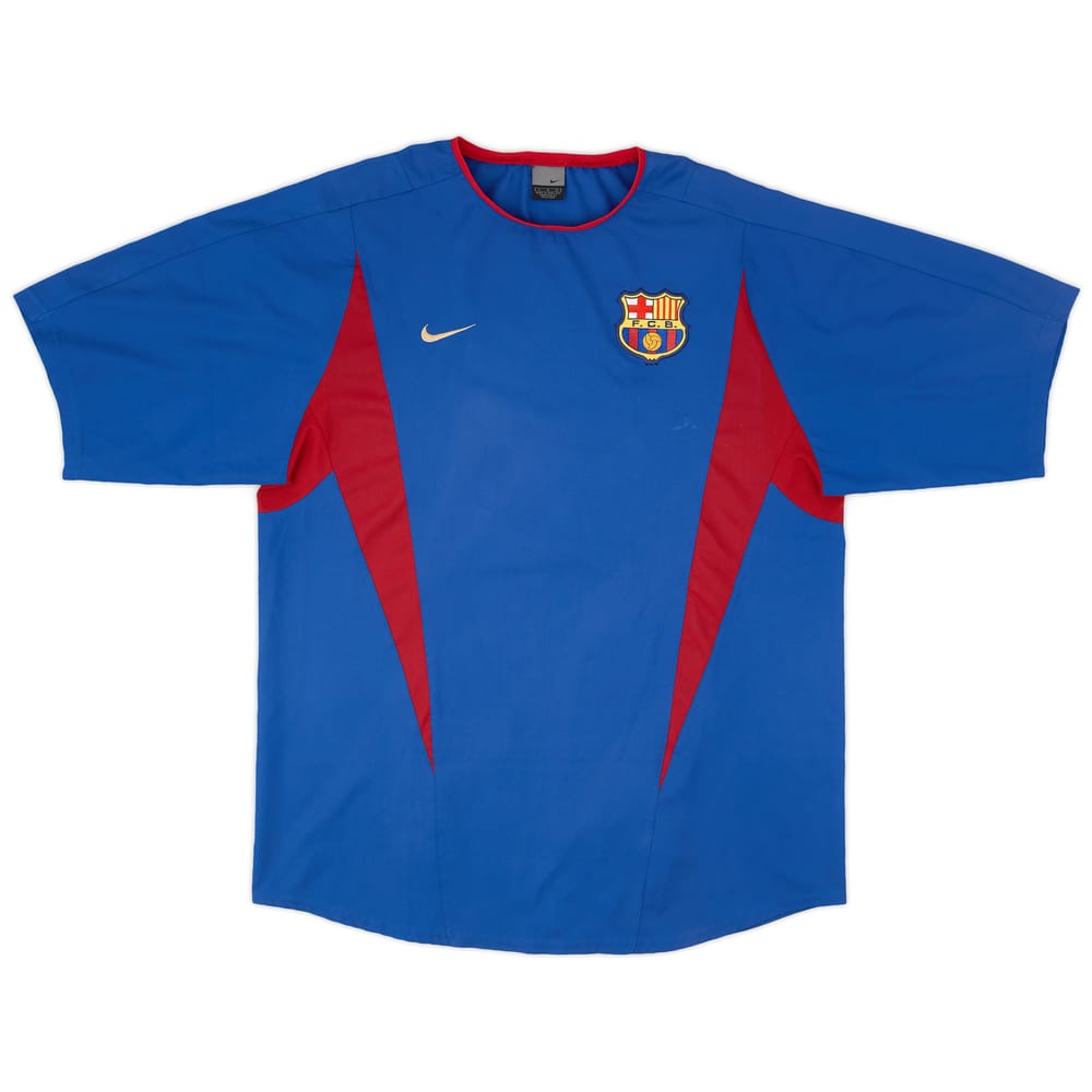 2002-03 Barcelona Nike Training Shirt - 5/10 - (L)