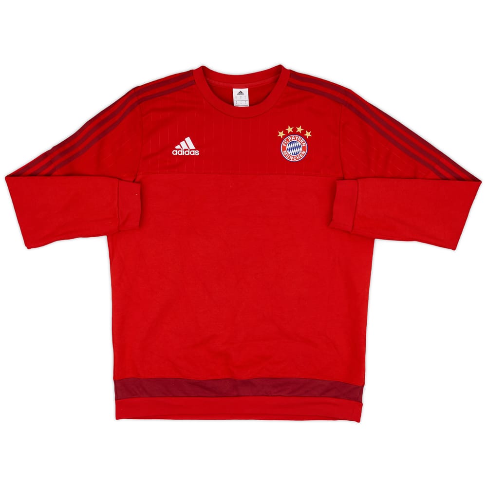 2015-16 Bayern Munich adidas Sweat Top - 9/10 - (L)
