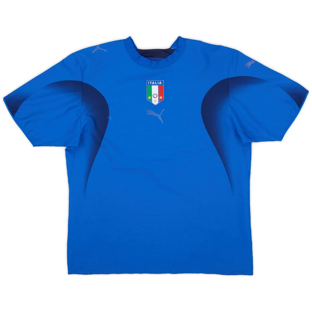 2006 Italy Home Shirt - 4/10 - (L)