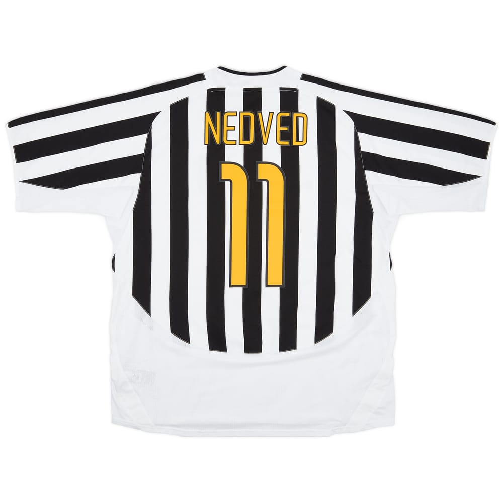 2003-04 Juventus Home Shirt Nedved #11 - 9/10 - (XXL)