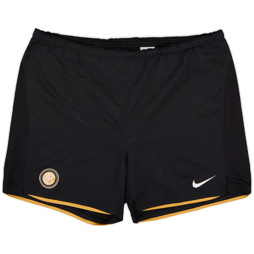 2008-09 Inter Milan Home Shorts - 5/10 - (XL)
