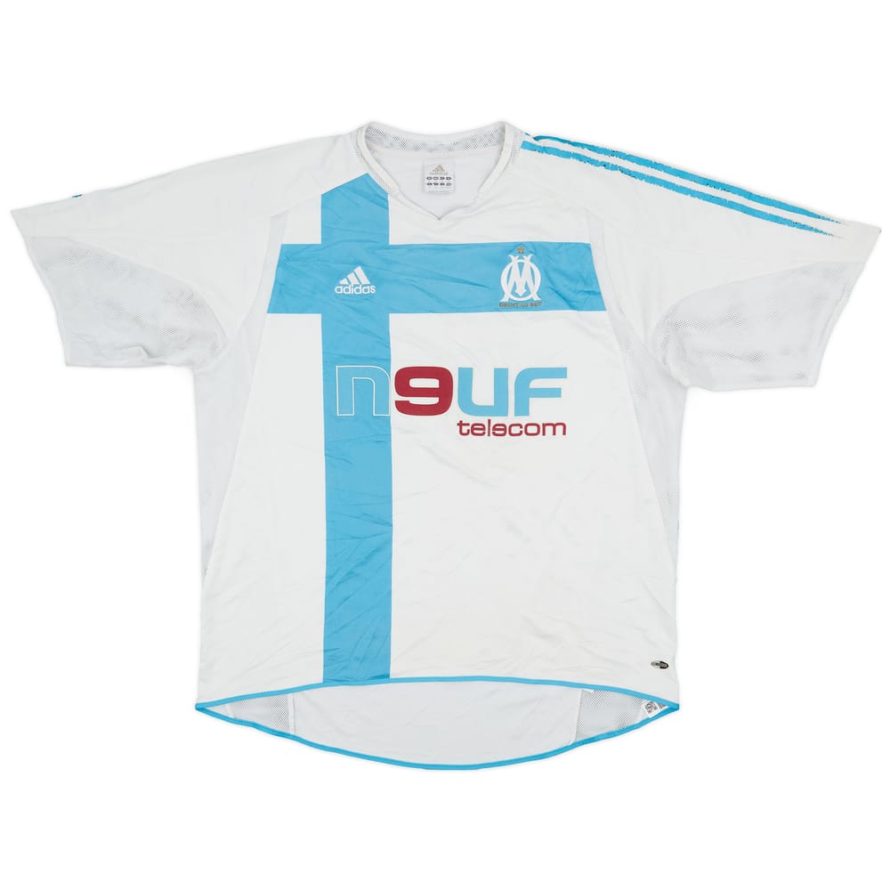 2004-05 Olympique Marseille Home Shirt - 4/10 - (XL)