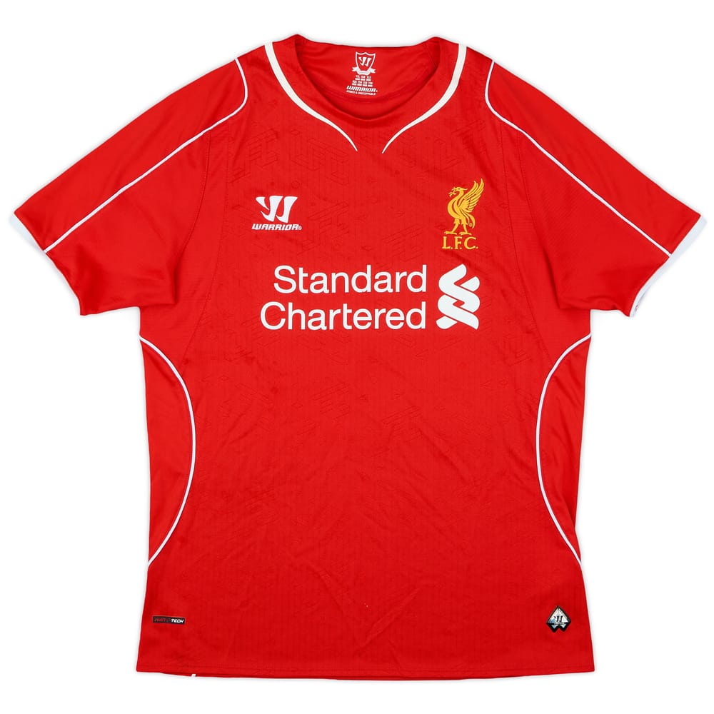 2014-15 Liverpool Home Shirt - 7/10 - (XL.Boys)
