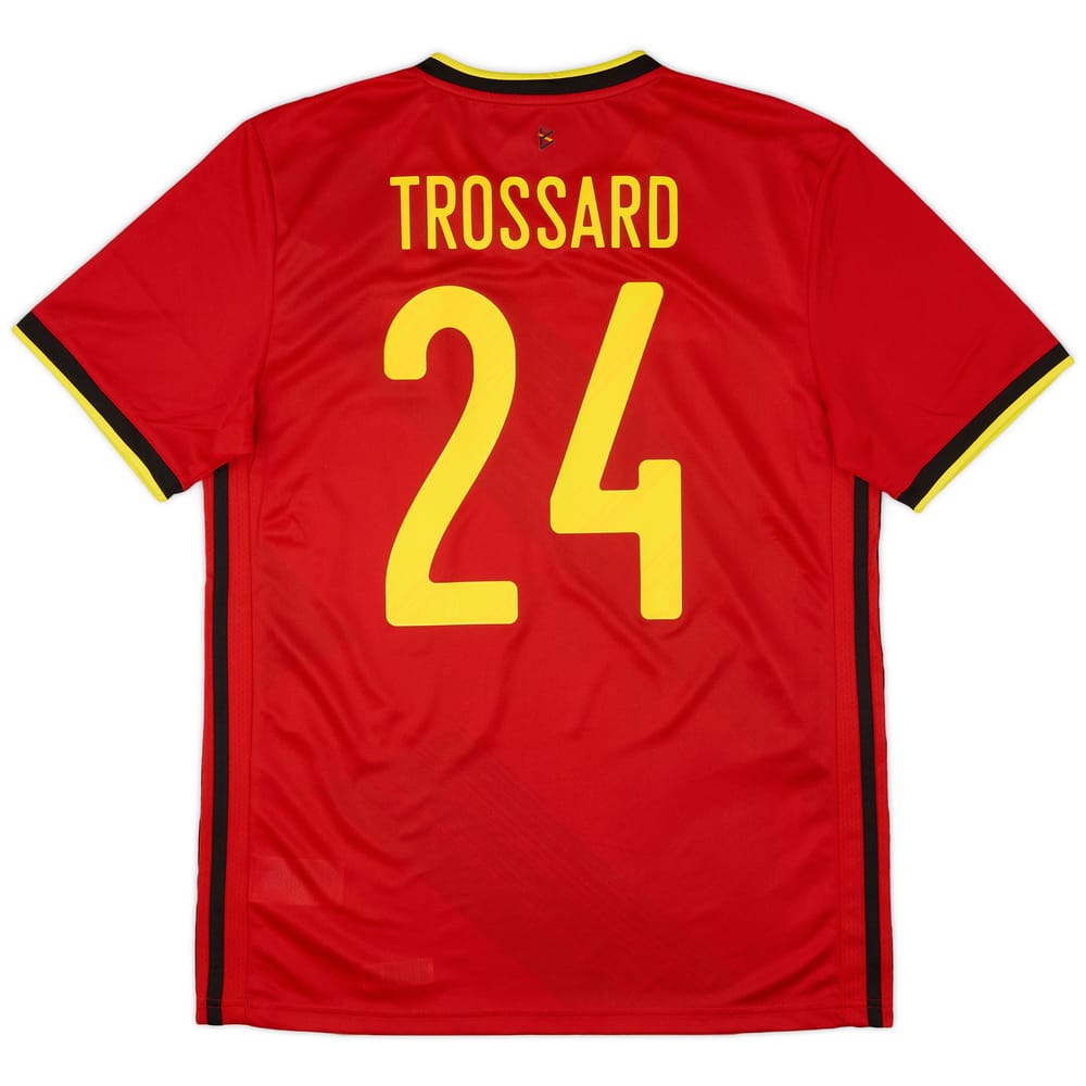 2020-21 Belgium Home Shirt Trossard #24 (M)