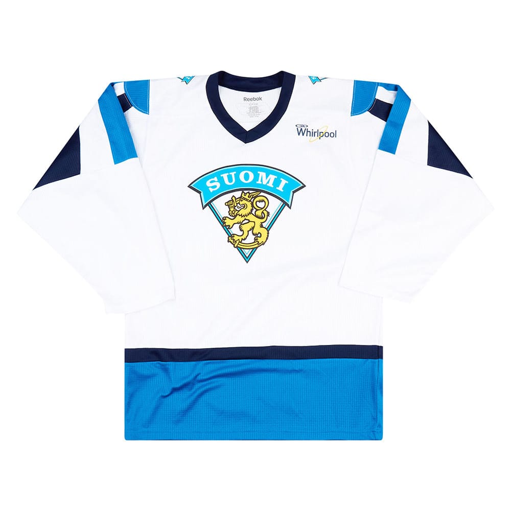 2011 Finland National Hockey Team Reebok Jersey (Away) S