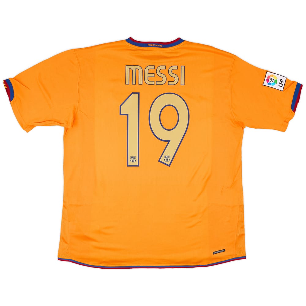 2006-08 Barcelona Away Shirt Messi #19 (XL)