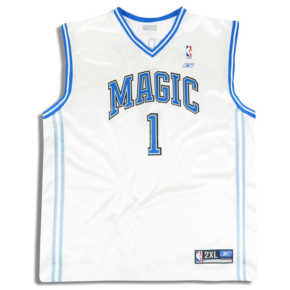 2003-04 Orlando Magic McGrady #1 Reebok Jersey (Home) 3XL