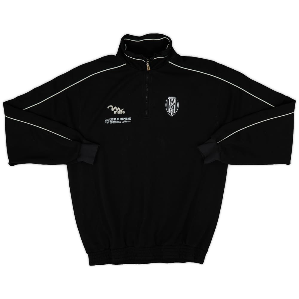 2007-08 Cesena Mass 1/4 Zip Track Jacket - 9/10 - (XL)