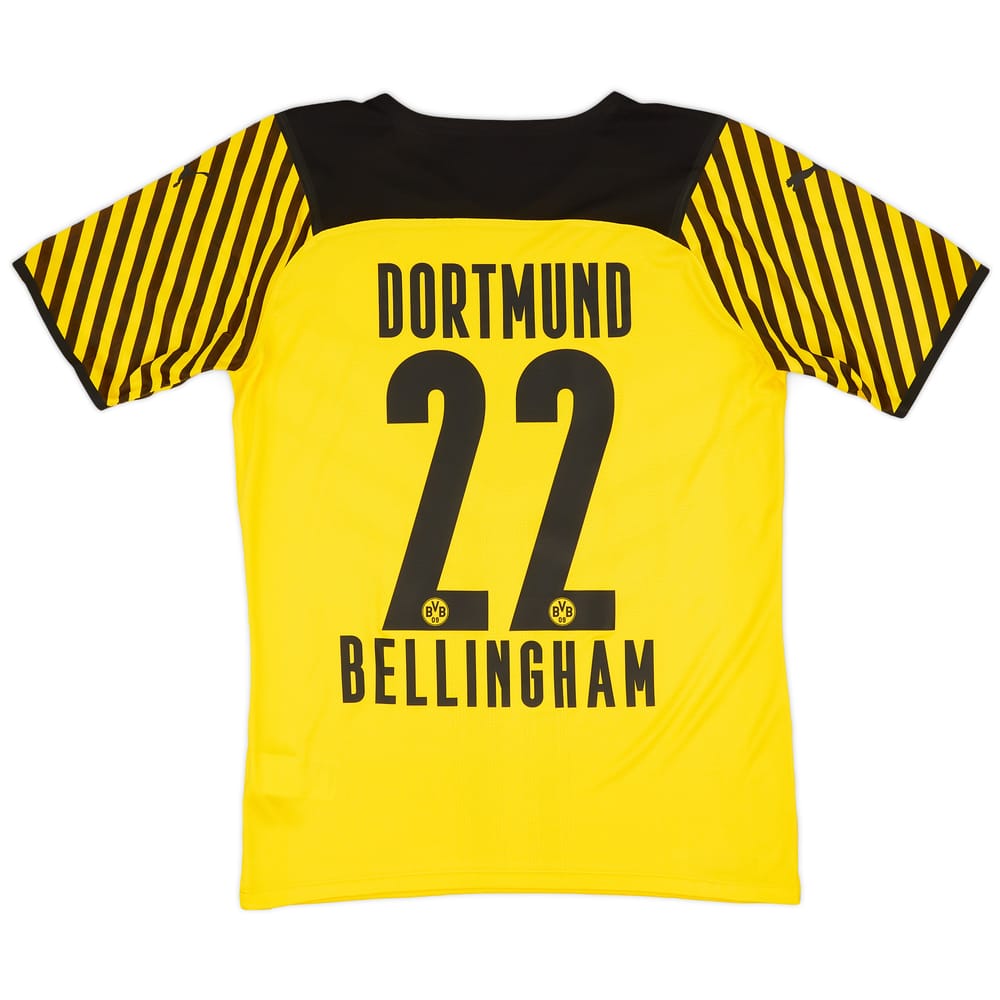 2021-22 Borussia Dortmund Player Issue Pro Home Shirt Bellingham #22 (L)