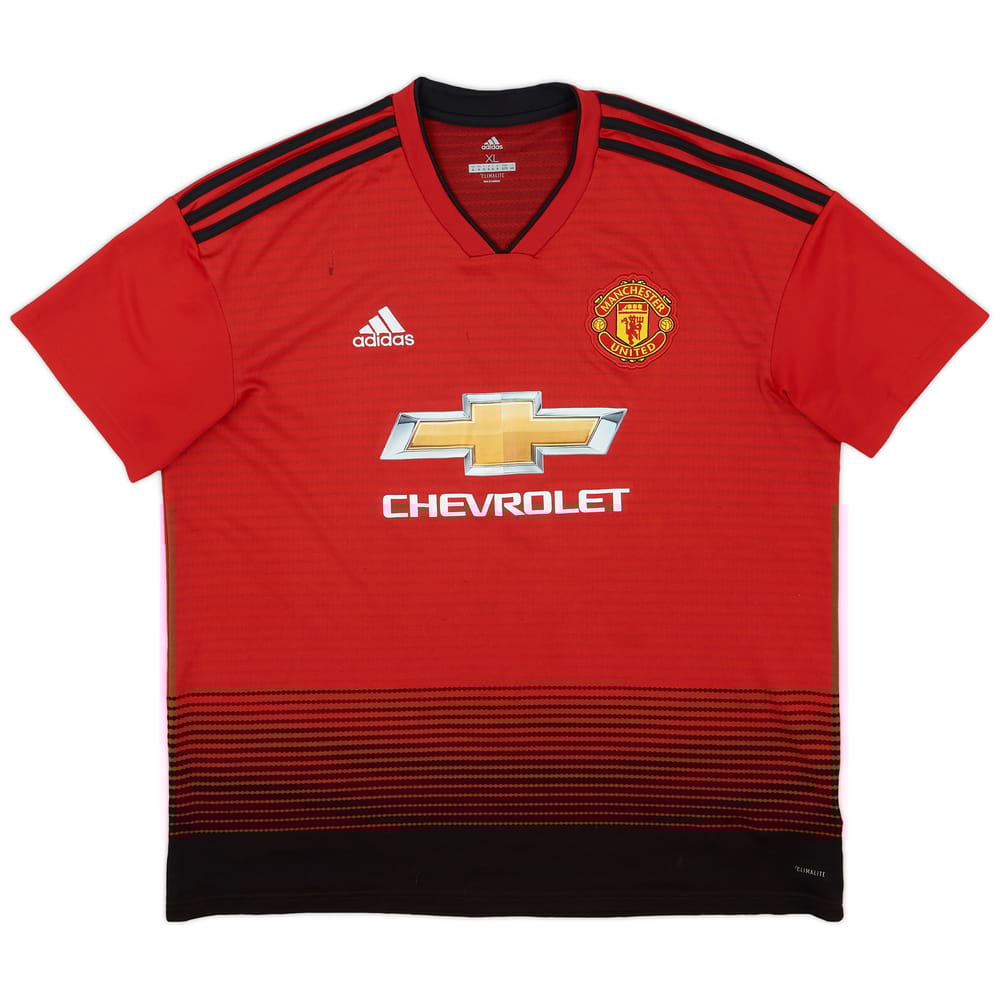 2018-19 Manchester United Home Shirt - 6/10 - (XL)