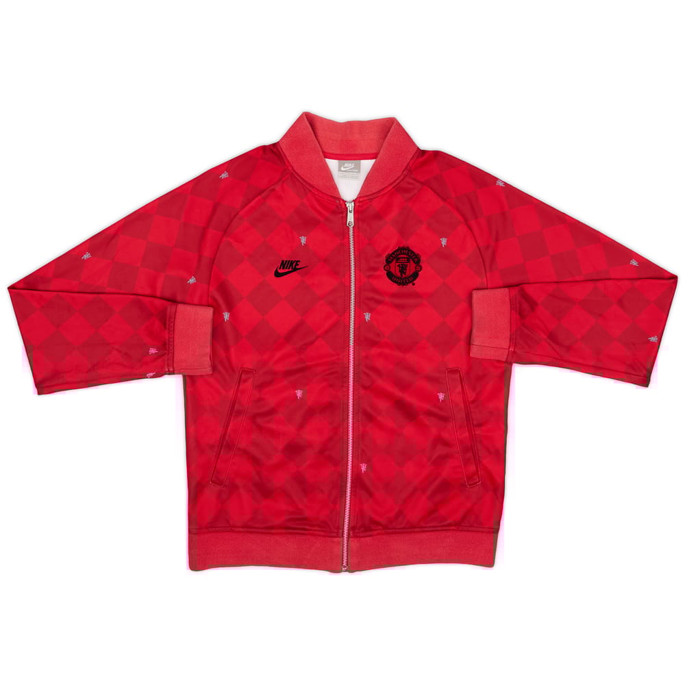2009-10 Manchester United Nike Track Jacket - 9/10 - (S)