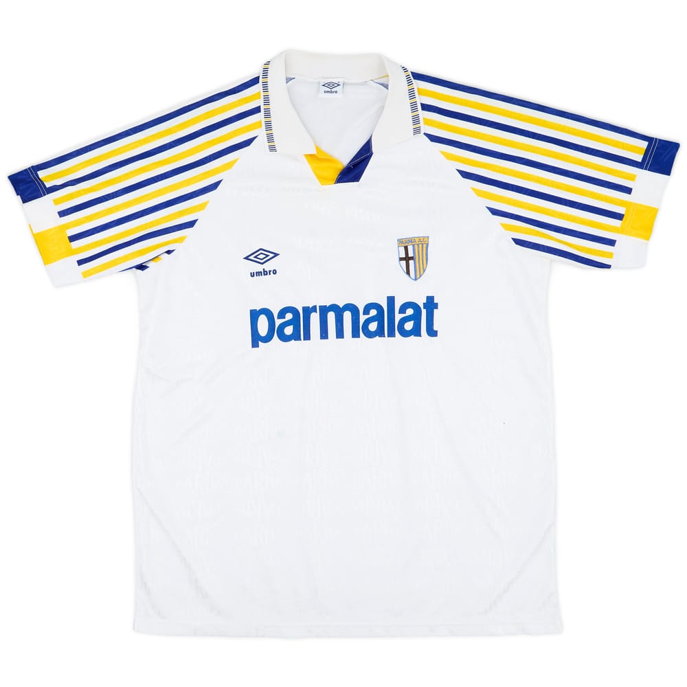 1991-92 Parma Home Shirt - 9/10 - (L)