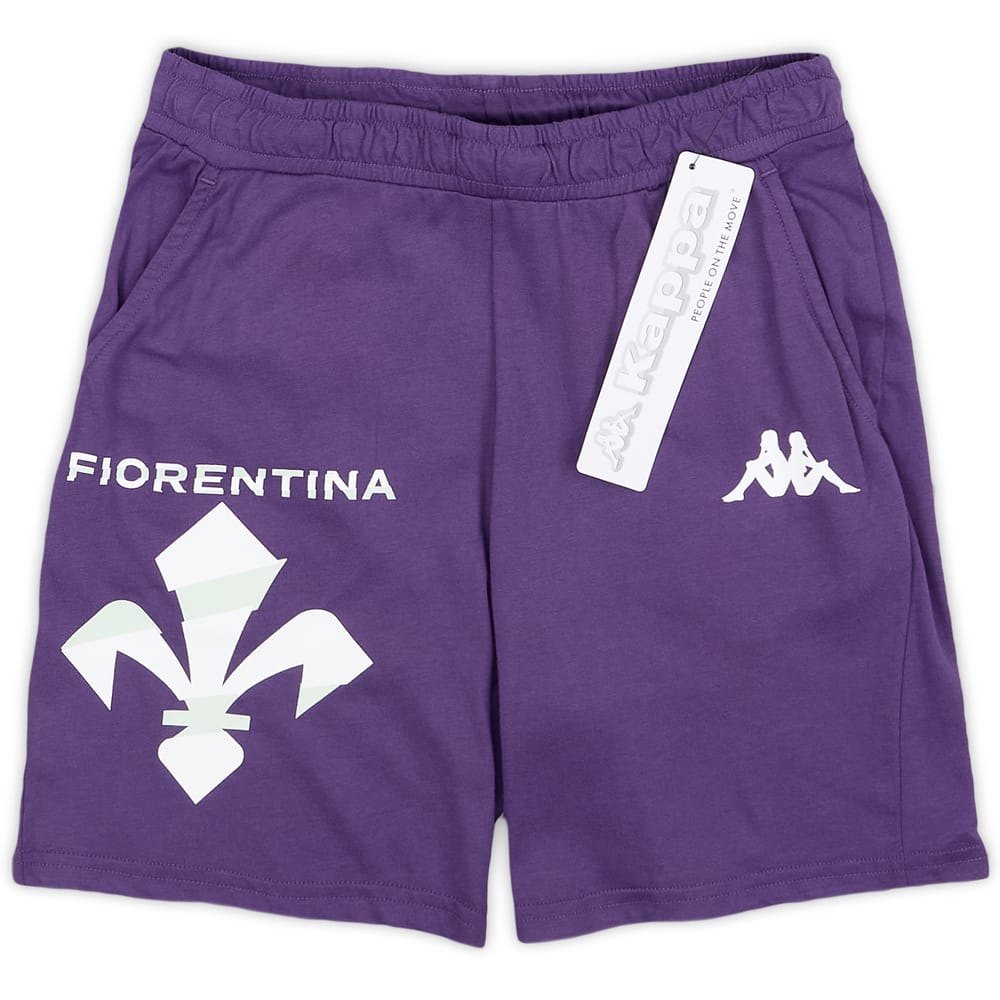 2023-24 Fiorentina Kappa Sweat Shorts (6 Years)