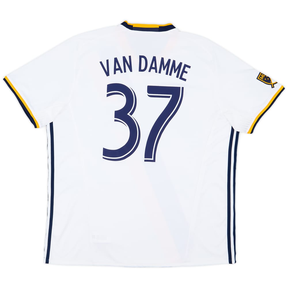 2016-17 LA Galaxy Home Shirt Van Damme #37 - 10/10 - (XXL)