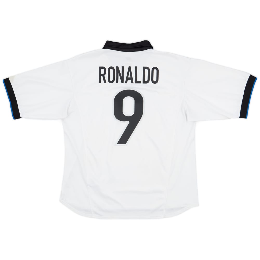 1998-99 Inter Milan Away Shirt Ronaldo #9 - 6/10 - (L)